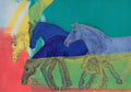 Diptysh Prints - Herd of Mustangs