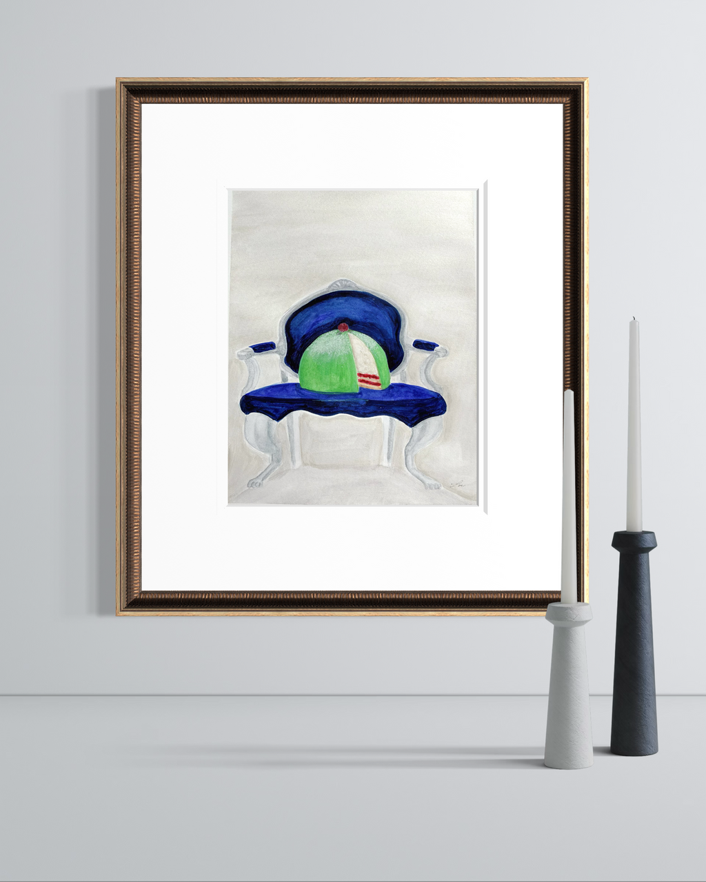 Som Sig Bör I & II — Original Diptych
