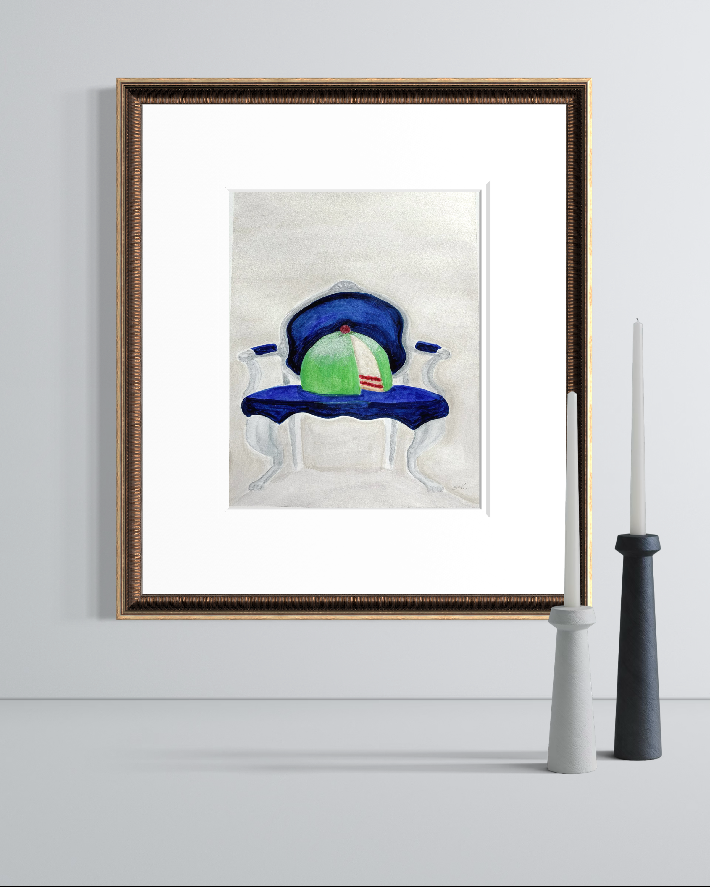 Som Sig Bör I & II — Original Diptych