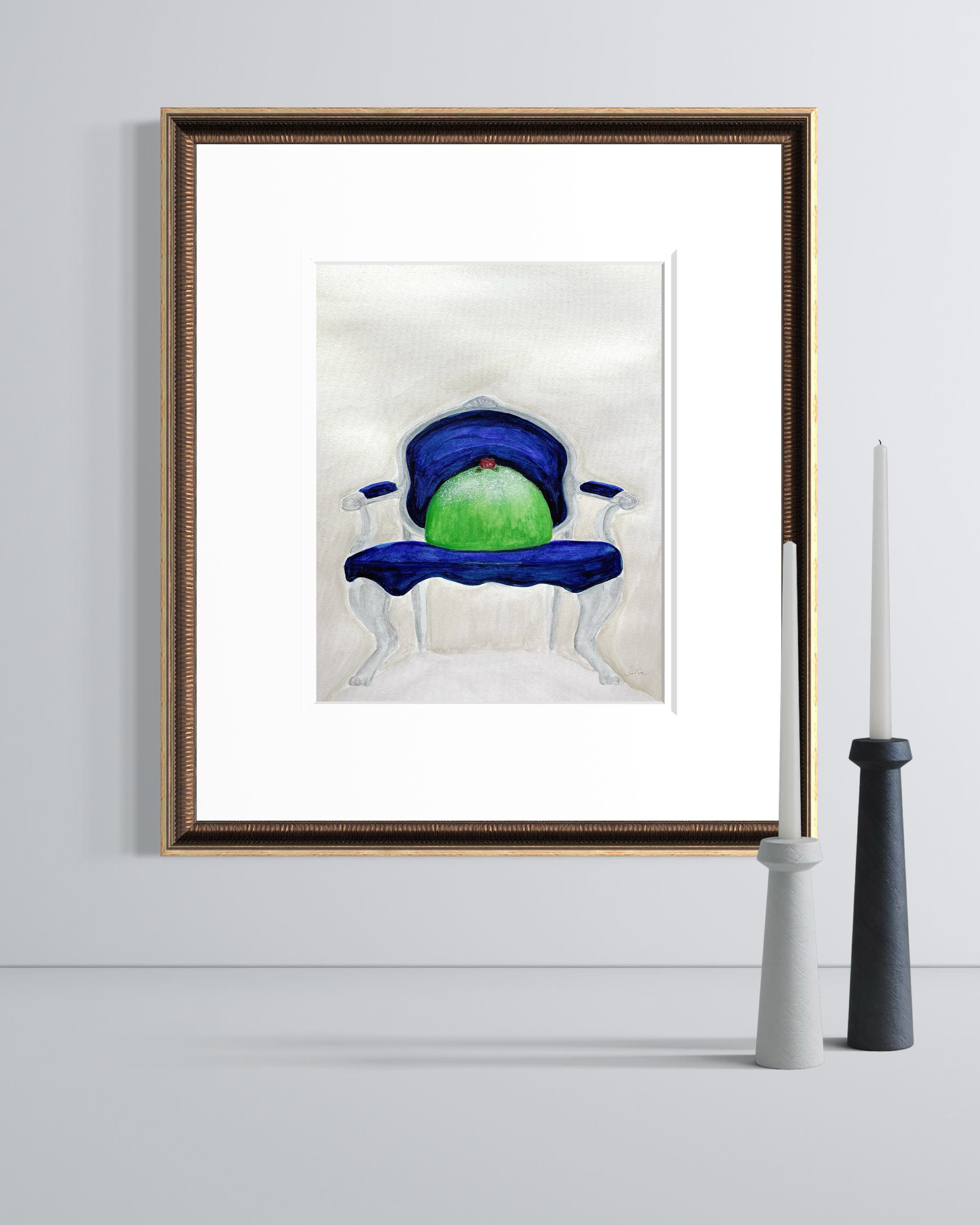 Som Sig Bör I & II — Original Diptych
