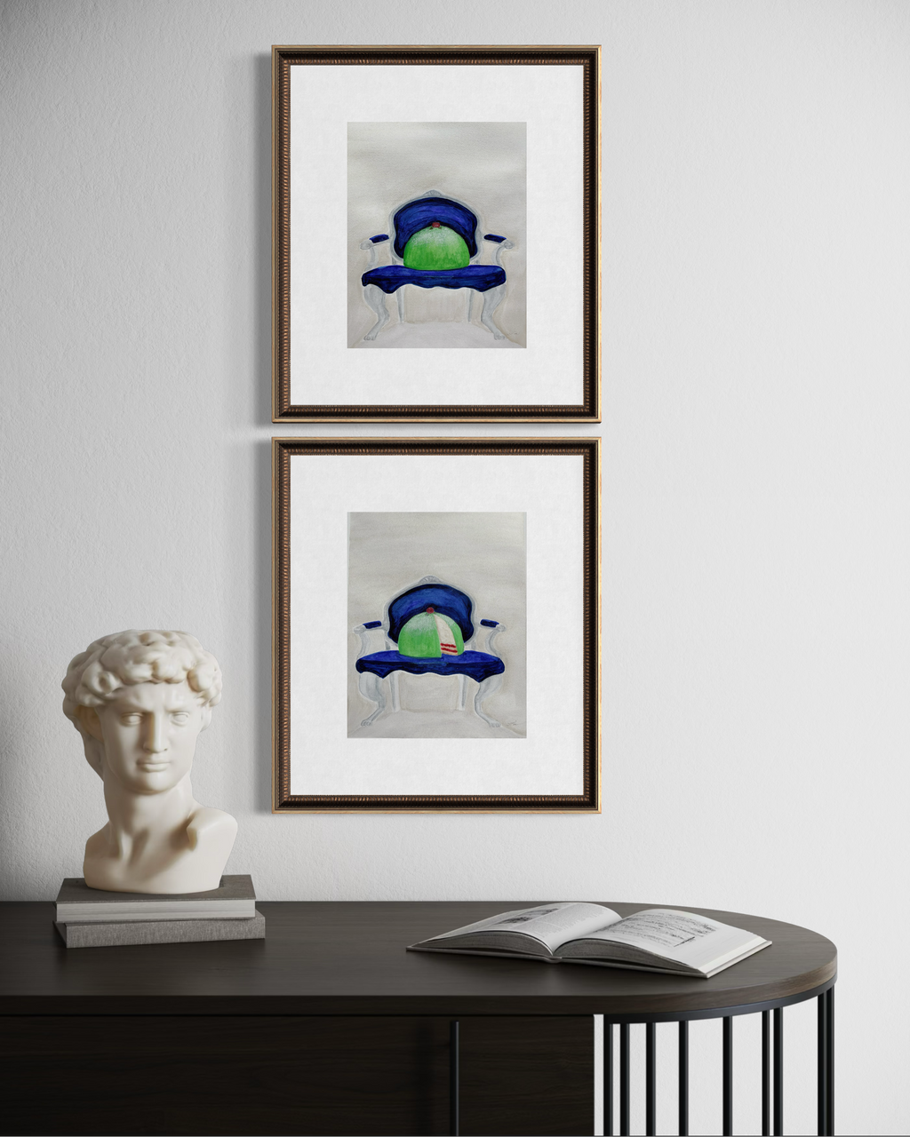 Som Sig Bör I & II — Original Diptych